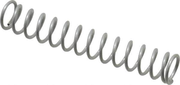 Gardner Spring - 1/4" OD, 0.0286" Wire, Utility Compression Springs Spring - 6.45 Lb Spring Rating - Industrial Tool & Supply