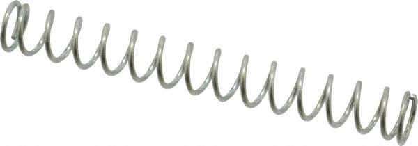 Gardner Spring - 1/4" OD, 0.0286" Wire, Utility Compression Springs Spring - 4.86 Lb Spring Rating - Industrial Tool & Supply