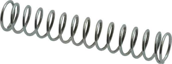 Gardner Spring - 5/16" OD, 0.0286" Wire, Utility Compression Springs Spring - 3.17 Lb Spring Rating - Industrial Tool & Supply