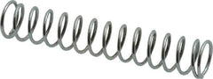 Gardner Spring - 5/16" OD, 0.0286" Wire, Utility Compression Springs Spring - 3.17 Lb Spring Rating - Industrial Tool & Supply