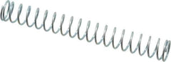 Gardner Spring - 5/16" OD, 0.0286" Wire, Utility Compression Springs Spring - 2.18 Lb Spring Rating - Industrial Tool & Supply