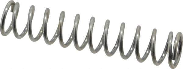 Gardner Spring - 5/16" OD, 0.0348" Wire, Utility Compression Springs Spring - 8.75 Lb Spring Rating - Industrial Tool & Supply