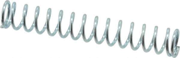 Gardner Spring - 5/16" OD, 0.0348" Wire, Utility Compression Springs Spring - 6.46 Lb Spring Rating - Industrial Tool & Supply