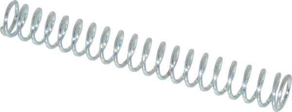 Gardner Spring - 5/16" OD, 0.0348" Wire, Utility Compression Springs Spring - 5.11 Lb Spring Rating - Industrial Tool & Supply