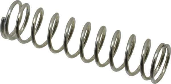 Gardner Spring - 3/8" OD, 0.0348" Wire, Utility Compression Springs Spring - 5.49 Lb Spring Rating - Industrial Tool & Supply