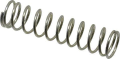 Gardner Spring - 3/8" OD, 0.0348" Wire, Utility Compression Springs Spring - 5.49 Lb Spring Rating - Industrial Tool & Supply