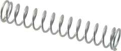 Gardner Spring - 3/8" OD, 0.0348" Wire, Utility Compression Springs Spring - 4.2 Lb Spring Rating - Industrial Tool & Supply
