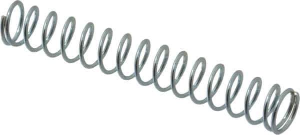 Gardner Spring - 3/8" OD, 0.0348" Wire, Utility Compression Springs Spring - 3.4 Lb Spring Rating - Industrial Tool & Supply
