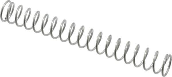 Gardner Spring - 3/8" OD, 0.0348" Wire, Utility Compression Springs Spring - 2.86 Lb Spring Rating - Industrial Tool & Supply