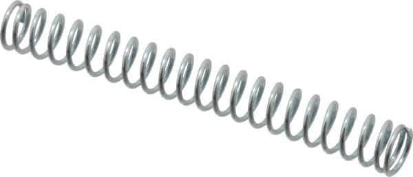 Gardner Spring - 7/16" OD, 0.0475" Wire, Utility Compression Springs Spring - 5.54 Lb Spring Rating - Industrial Tool & Supply