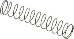 Gardner Spring - 0.295" OD, 0.016" Wire, Utility Compression Springs Spring - 0.34 Lb Spring Rating - Industrial Tool & Supply