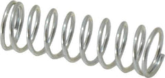 Gardner Spring - 5/16" OD, 0.0286" Wire, Utility Compression Springs Spring - 4.8 Lb Spring Rating - Industrial Tool & Supply