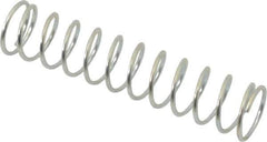 Gardner Spring - 0.435" OD, 0.034" Wire, Utility Compression Springs Spring - 2.21 Lb Spring Rating - Industrial Tool & Supply