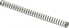 Gardner Spring - 0.325" OD, 0.041" Wire, Utility Compression Springs Spring - 6 Lb Spring Rating - Industrial Tool & Supply