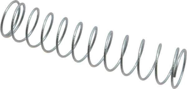 Gardner Spring - 0.707" OD, 0.041" Wire, Utility Compression Springs Spring - 1.35 Lb Spring Rating - Industrial Tool & Supply