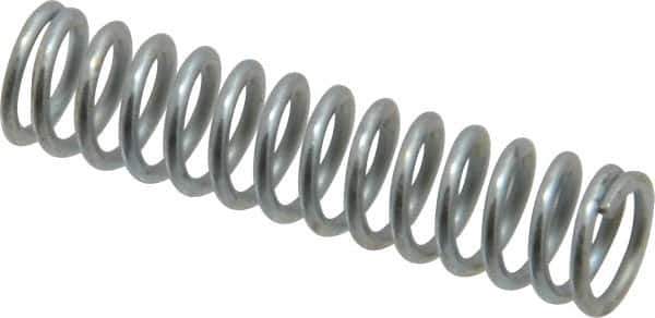 Gardner Spring - 0.355" OD, 0.0475" Wire, Utility Compression Springs Spring - 22.37 Lb Spring Rating - Industrial Tool & Supply