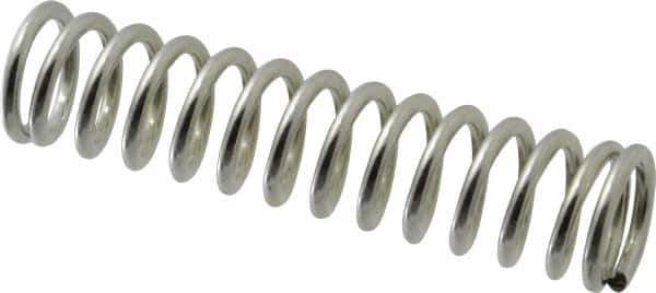 Gardner Spring - 0.868" OD, 0.091" Wire, Utility Compression Springs Spring - 40.27 Lb Spring Rating - Industrial Tool & Supply