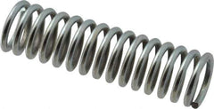 Gardner Spring - 1" OD, 0.125" Wire, 3.57" Free Length, Utility Compression Springs Spring - 31.74 Lb Spring Rating - Industrial Tool & Supply