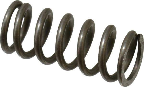 Gardner Spring - 9.25mm OD, Compression Spring - 8.92 Lb Spring Rating - Industrial Tool & Supply