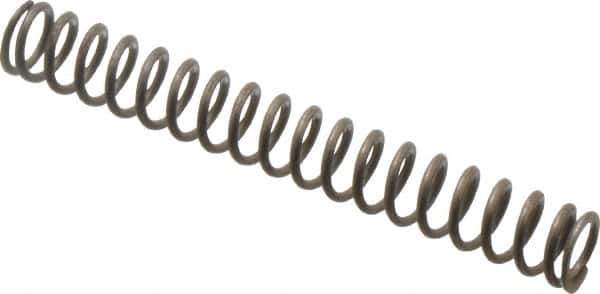 Gardner Spring - 9.25mm OD, Compression Spring - 2.69 Lb Spring Rating - Industrial Tool & Supply
