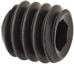 Value Collection - #8-32 UNC, 3/16" OAL, Cone Point Set Screw - Grade 8 Alloy Steel, 5/64" Key - Industrial Tool & Supply