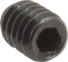 Value Collection - #8-32 UNC, 1/4" OAL, Cone Point Set Screw - Grade 8 Alloy Steel, 5/64" Key - Industrial Tool & Supply