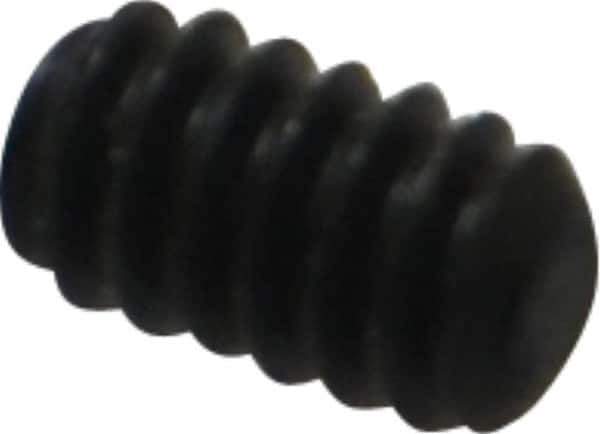 Value Collection - #4-40 UNC, 3/16" OAL, Flat Point Set Screw - Grade 8 Alloy Steel, 0.05" Key - Industrial Tool & Supply
