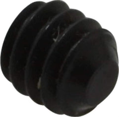 Value Collection - #5-40 UNC, 1/8" OAL, Flat Point Set Screw - Grade 8 Alloy Steel, 1/16" Key - Industrial Tool & Supply