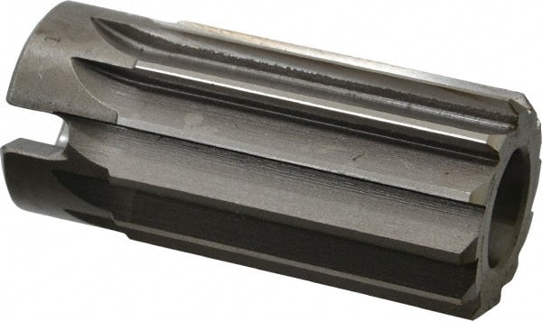Interstate - 1-3/8" Reamer Diam, Straight Flute Shell Reamer - Industrial Tool & Supply