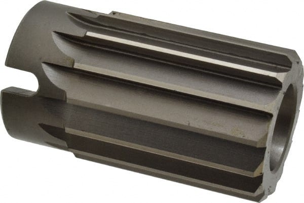 Interstate - 2-1/8" Reamer Diam, Straight Flute Shell Reamer - Industrial Tool & Supply