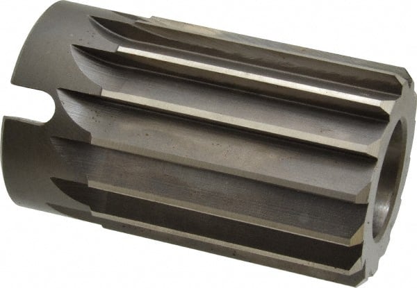 Interstate - 2-1/4" Reamer Diam, Straight Flute Shell Reamer - Industrial Tool & Supply