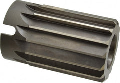 Interstate - 2-1/4" Reamer Diam, Straight Flute Shell Reamer - Industrial Tool & Supply