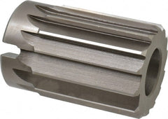 Interstate - 2-7/16" Reamer Diam, Straight Flute Shell Reamer - Industrial Tool & Supply