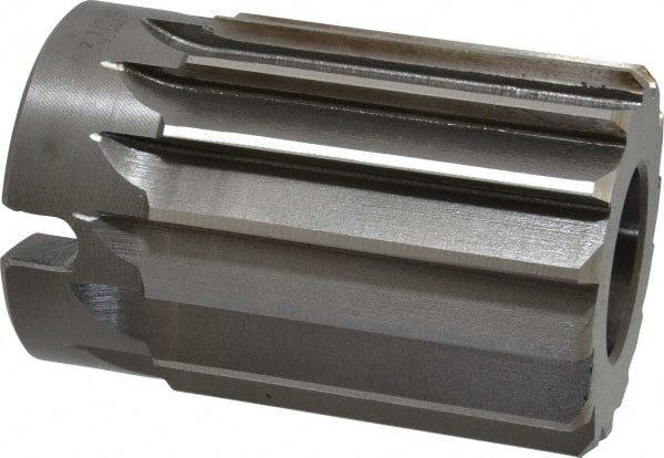Interstate - 2-1/2" Reamer Diam, Straight Flute Shell Reamer - Industrial Tool & Supply