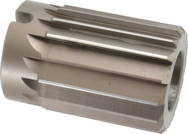Interstate - 2-5/8" Reamer Diam, Straight Flute Shell Reamer - Industrial Tool & Supply