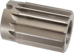 Interstate - 2-5/8" Reamer Diam, Straight Flute Shell Reamer - Industrial Tool & Supply