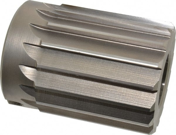 Interstate - 3" Reamer Diam, Straight Flute Shell Reamer - Industrial Tool & Supply