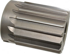 Interstate - 3" Reamer Diam, Straight Flute Shell Reamer - Industrial Tool & Supply