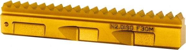 Seco - 2 TPI, Internal Thread, ISO Standard, 396.19 F30M Grade Thread Mill Insert - Carbide, TiAlN/TiN Coating - Industrial Tool & Supply