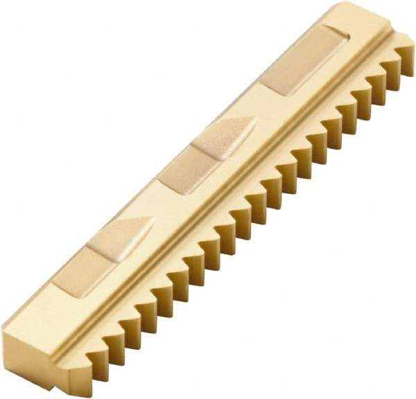 Seco - 12 TPI, Internal/External Thread, Whitworth Standard, 396.19 F30M Grade Thread Mill Insert - Carbide, TiAlN/TiN Coating - Industrial Tool & Supply