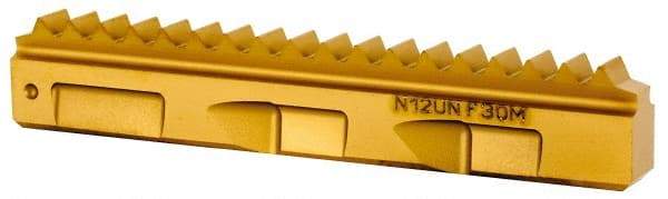 Seco - 12 TPI, Internal Thread, UN Standard, 396.19 F30M Grade Thread Mill Insert - Carbide, TiAlN/TiN Coating - Industrial Tool & Supply