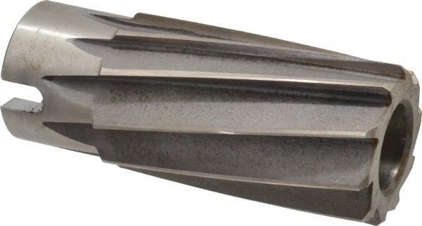 Made in USA - 1-1/8" Reamer Diam, Spiral Flute Shell Reamer - Industrial Tool & Supply