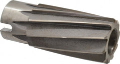 Made in USA - 1-1/8" Reamer Diam, Spiral Flute Shell Reamer - Industrial Tool & Supply