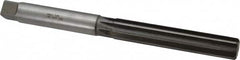 Made in USA - 7/8" Diam, Straight Shank, 4-7/8" Flute, Hand Reamer - Industrial Tool & Supply