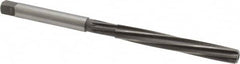 Made in USA - 1/4" Diam, Straight Shank, 2" Flute, Hand Reamer - Industrial Tool & Supply