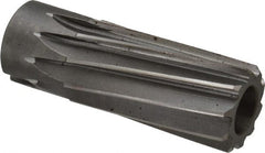 Interstate - 7/8" Reamer Diam, Spiral Flute Shell Reamer - Industrial Tool & Supply