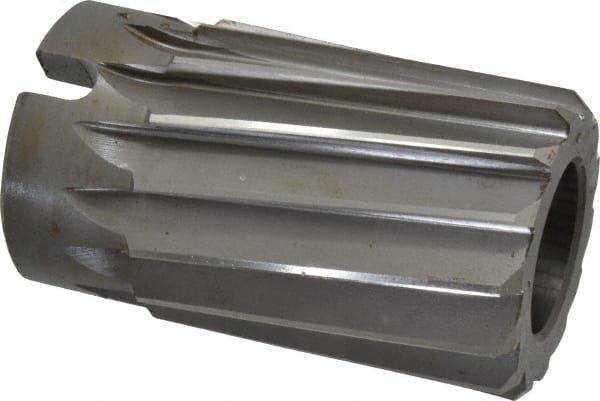 Interstate - 2-3/16" Reamer Diam, Spiral Flute Shell Reamer - Industrial Tool & Supply