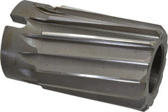Interstate - 2-3/16" Reamer Diam, Spiral Flute Shell Reamer - Industrial Tool & Supply