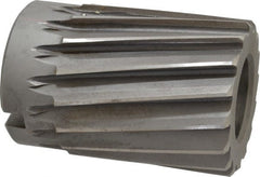 Interstate - 2-3/4" Reamer Diam, Spiral Flute Shell Reamer - Industrial Tool & Supply