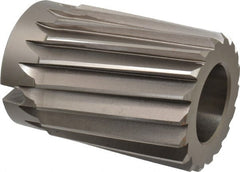 Interstate - 3-1/16" Reamer Diam, Spiral Flute Shell Reamer - Industrial Tool & Supply